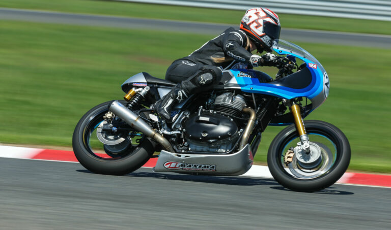 MotoAmerica: Martinez Quickest In Royal Enfield BTR FP2 At Barber