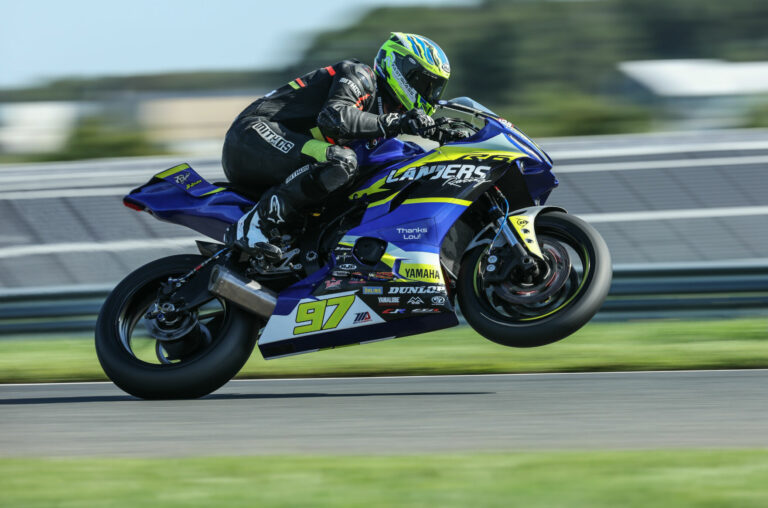 MotoAmerica: Landers Takes Supersport Pole Position At NJMP