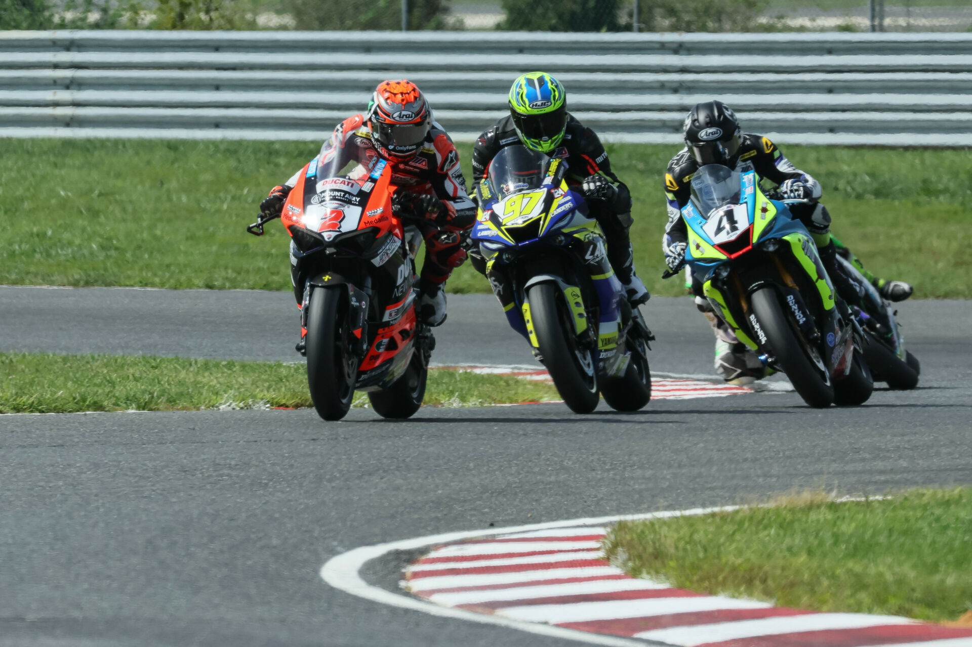 Will Josh Herrin win for the ninth time? Will Rocco Landers beat the veterans again? Will Josh Hayes make history? The answers to those questions will come this weekend in the MotoAmerica Supersport season finale at Barber Motorsports Park. Photo by Brian J. Nelson, courtesy MotoAmerica.