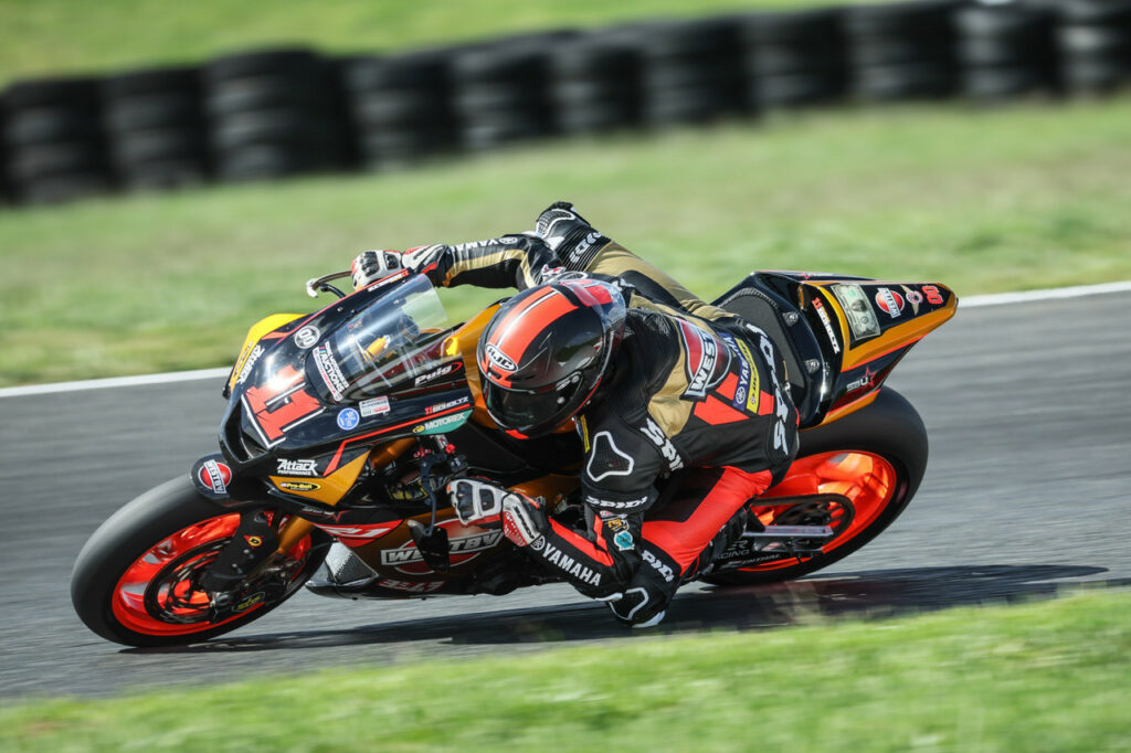 Mathew Scholtz (11). Photo by Brian J. Nelson, courtesy Westby Racing.