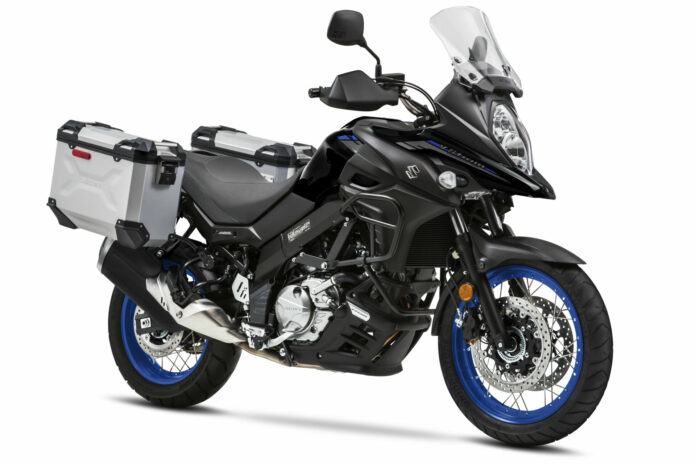 A 2023 Suzuki V-Strom 650XT Adventure. Photo courtesy Suzuki Motor USA, LLC.