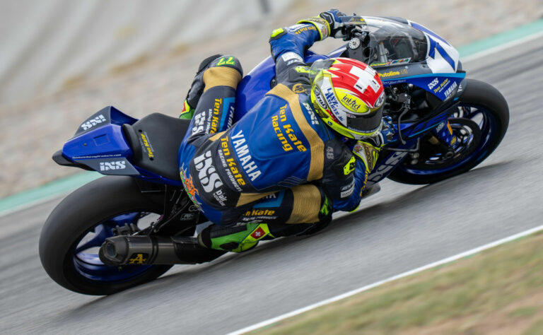 World Supersport: Aegerter Breaks Lap Record In FP2 At Catalunya