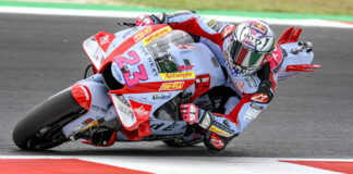 Enea Bastianini (23). Photo courtesy Gresini Racing.