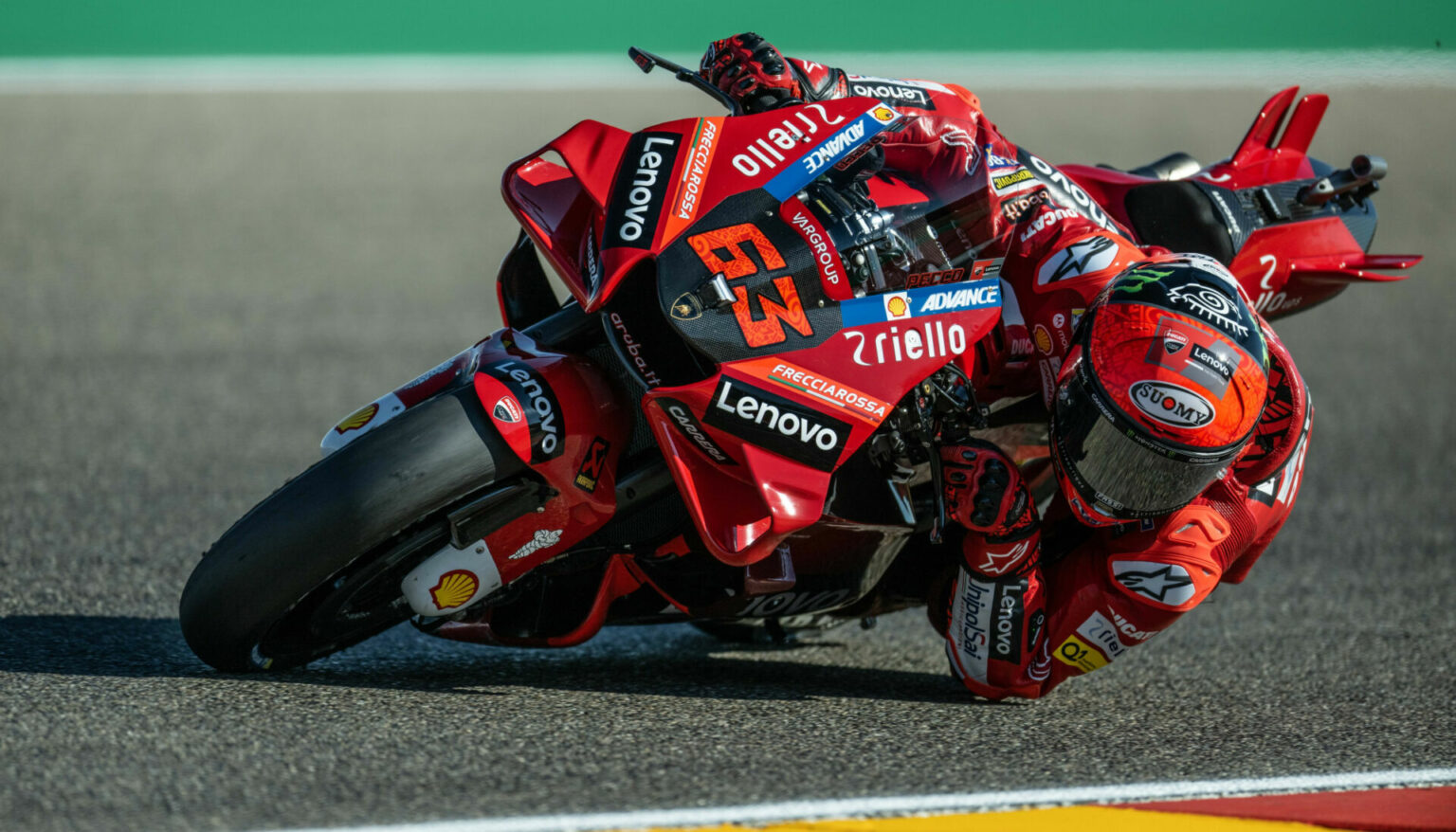 Francesco Bagnaia MotoGP: Bagnaia Breaks Lap Record, Takes Pole At MotorLand Aragon