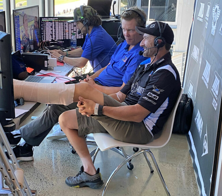 MotoAmerica: Hayes Out With Broken Leg, Concussion