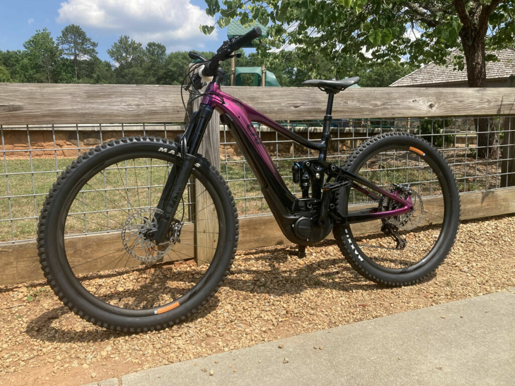 A Liv Intrigue X E+ 1 electric mountain bike. Photo by Anne Roberts.