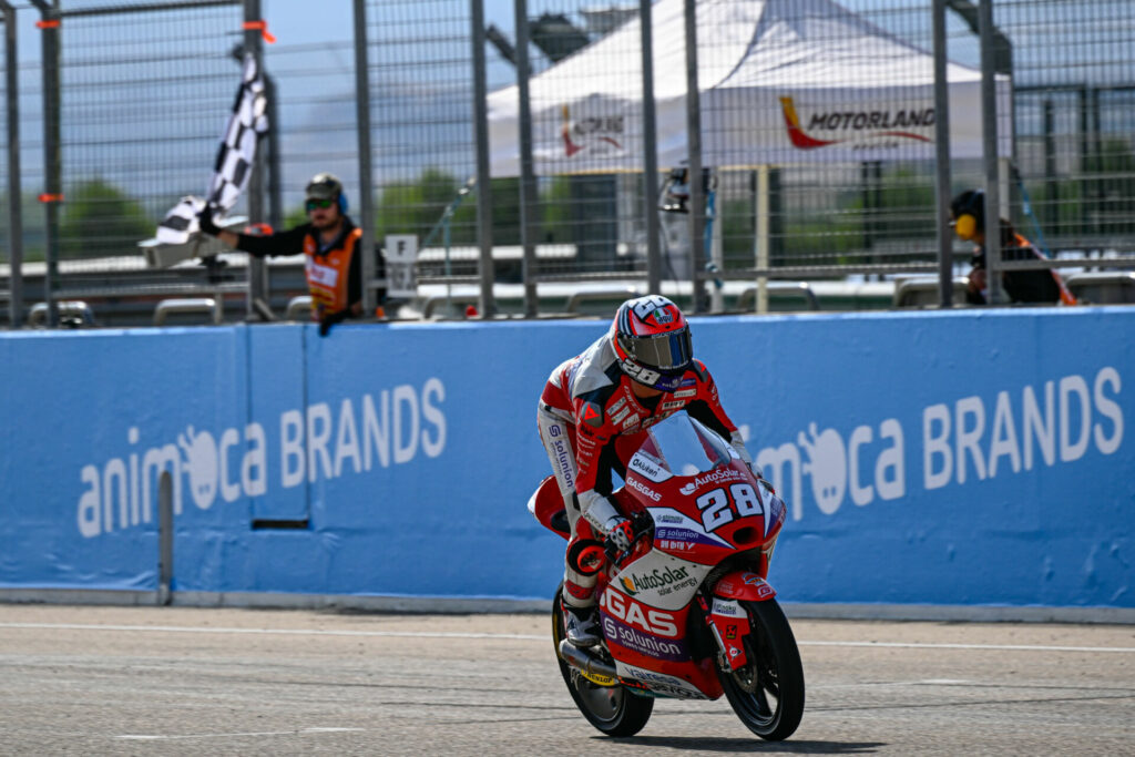 Izan Guevara (28). Photo courtesy Dorna.