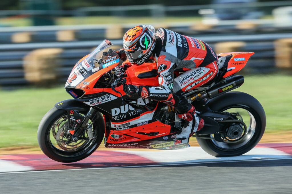 Josh Herrin (2). Photo by Brian J. Nelson, courtesy Ducati North America.