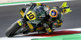 Luca Marini (10). Photo courtesy Mooney VR46 Racing Team.