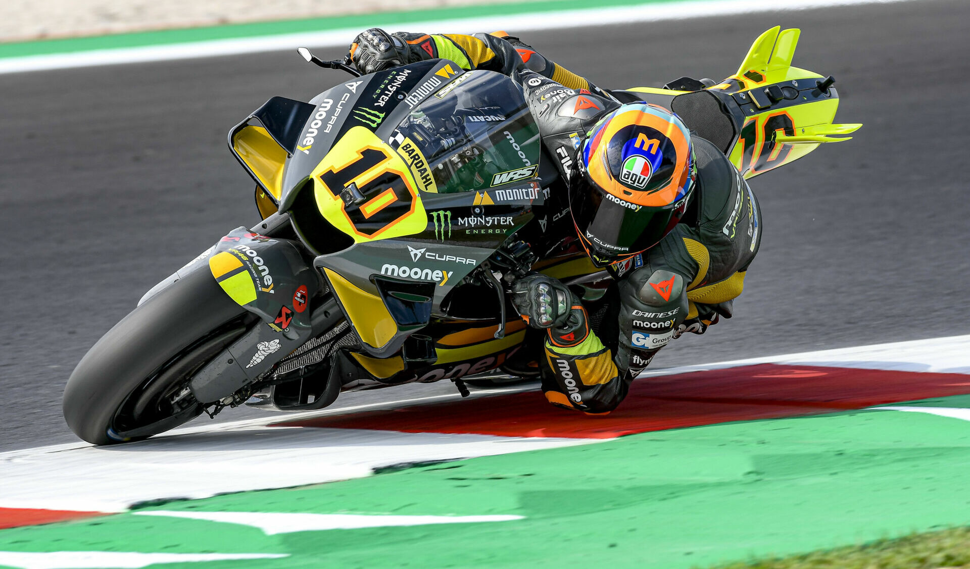 Luca Marini (10). Photo courtesy Mooney VR46 Racing Team.