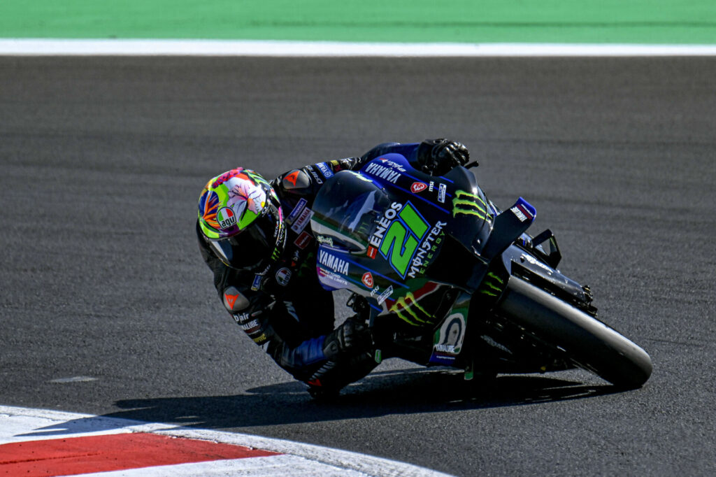 Franco Morbidelli (21). Photo courtesy Monster Energy Yamaha.