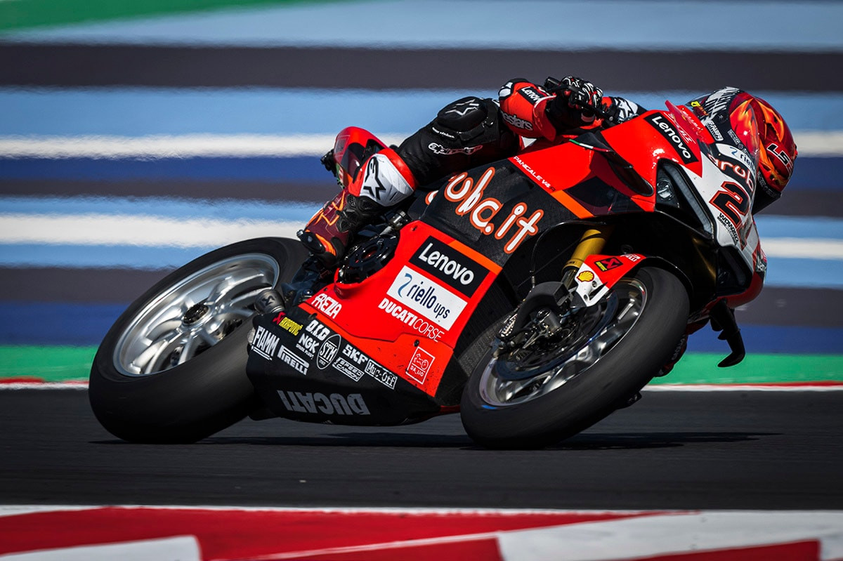 Michael Rinaldi (21). Photo courtesy Ducati.