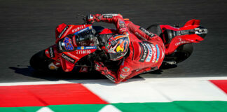Jack Miller (43). Photo courtesy Ducati.