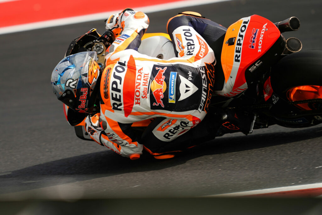 Pol Espargaro (44). Photo courtesy Repsol Honda.