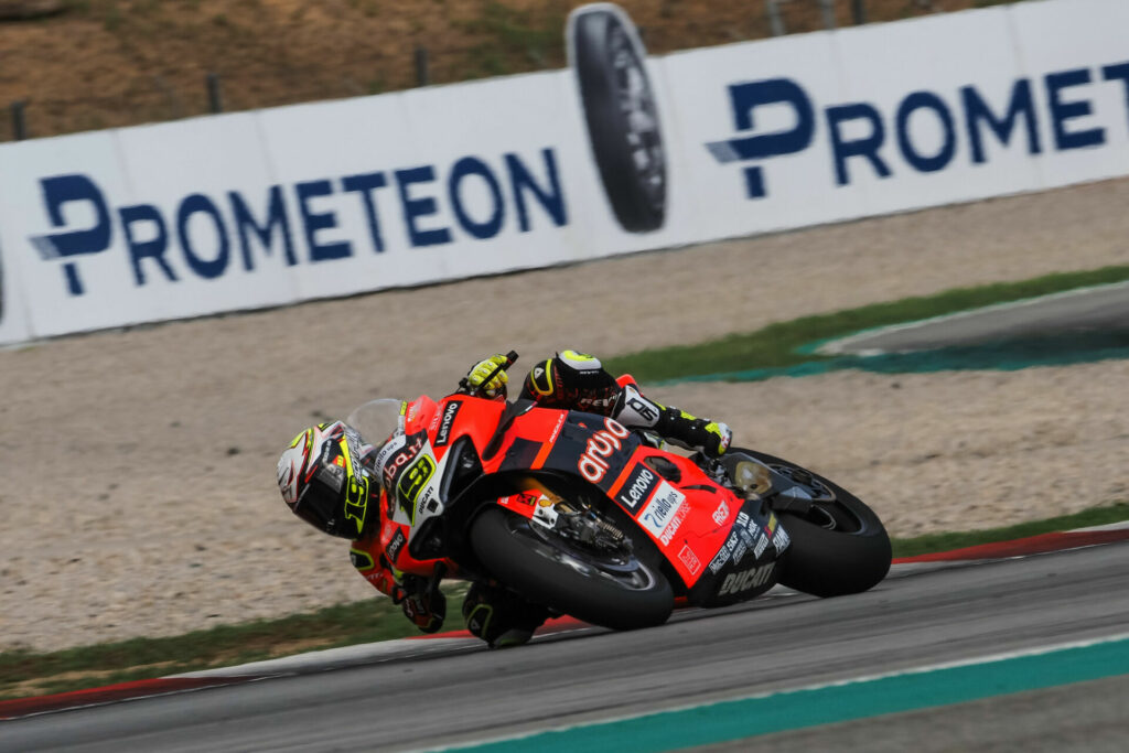 Alvaro Bautista (19). Photo courtesy Dorna.