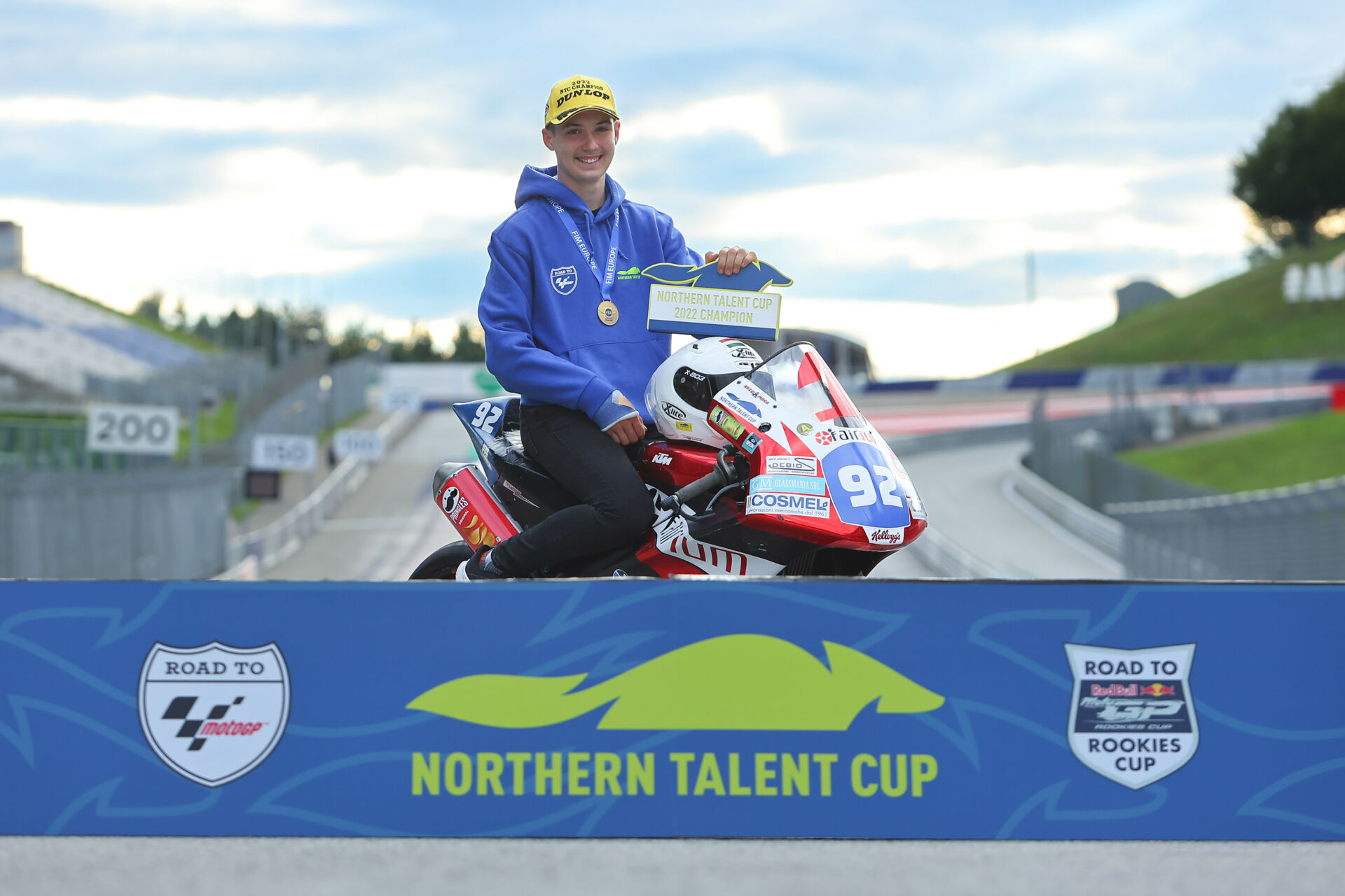 2022 Northern Talent Cup Champion Rossi Moor. Photo courtesy Northern Talent Cup.