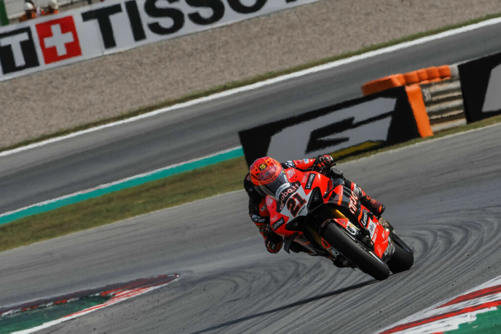 Michael Rinaldi (21). Photo courtesy Dorna.