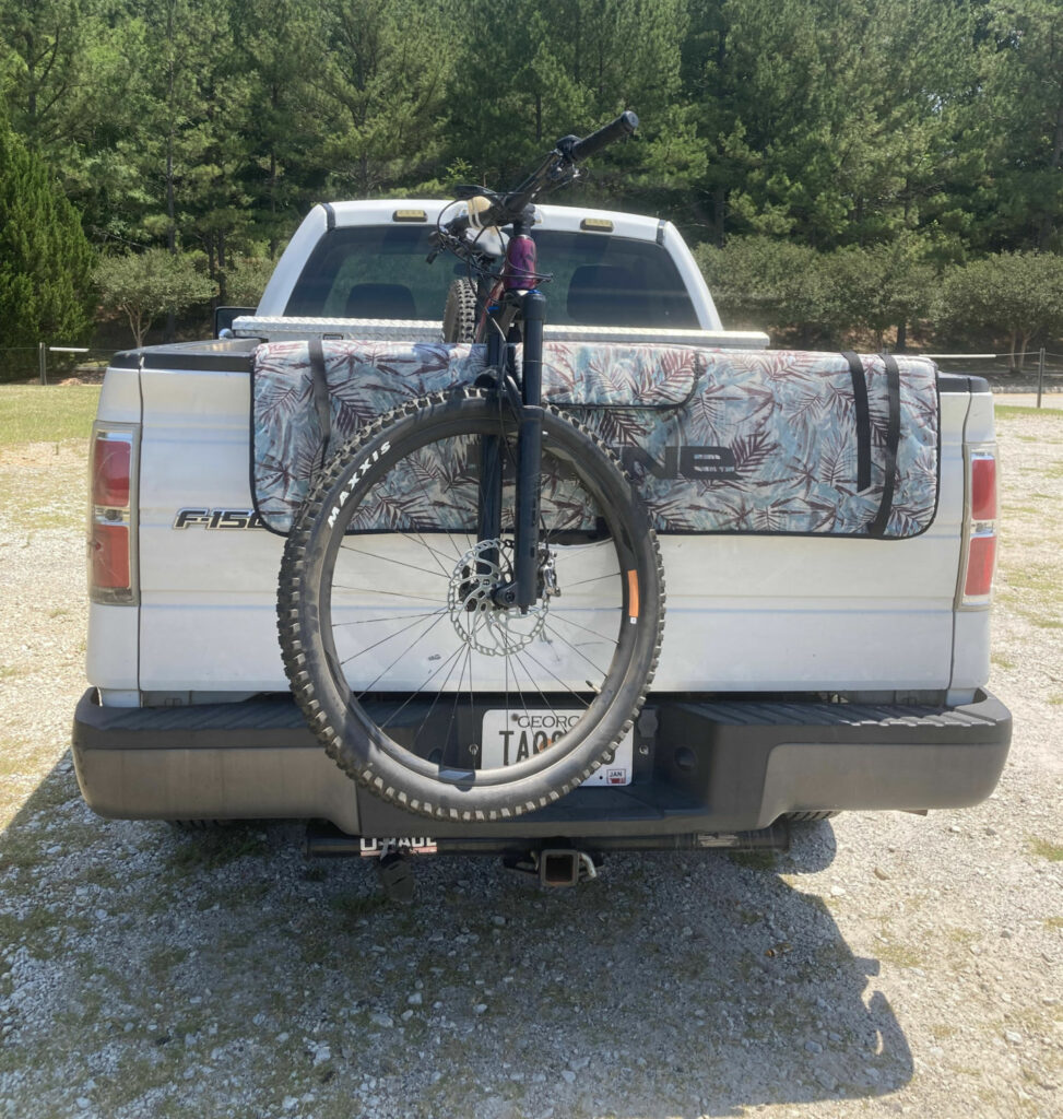 The 53-pound Liv Intrigue X E+ 1 electric mountain bike can be more challenging for some to load into vehicles. Photo by Anne Roberts.