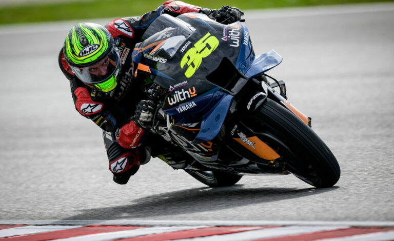 MotoGP: Crutchlow Quickest In Wet FP2 At Sepang (Updated)