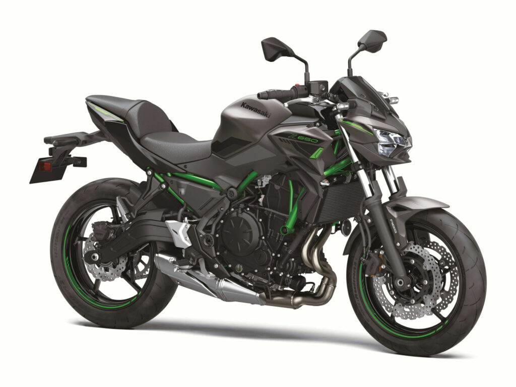 A 2023-model Kawasaki Z650. Photo courtesy Kawasaki Motors Corp., U.S.A.