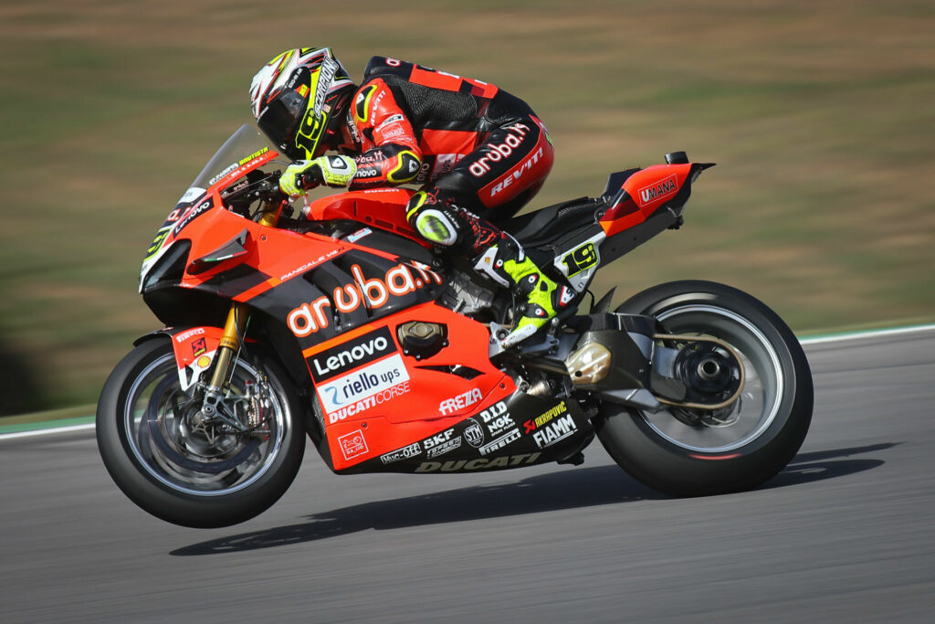 Alvaro Bautista (19). Photo courtesy Dorna.