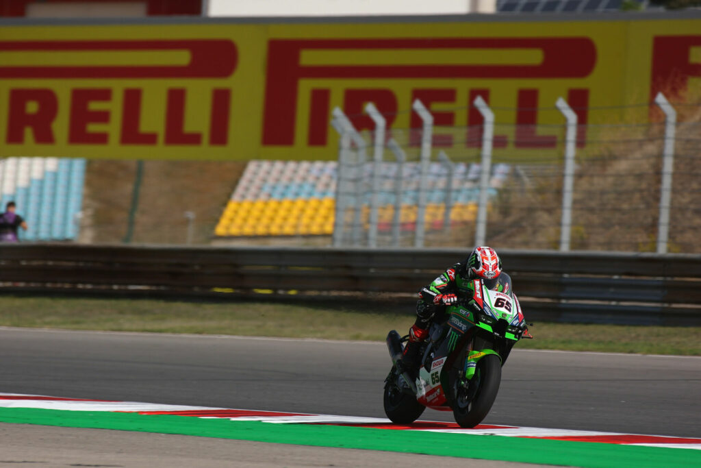 Jonathan Rea (65). Photo courtesy Dorna.