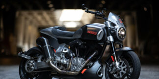 Arch Motorcycle's new 1s "sport cruiser." Photo courtesy Arch Motorcycle.