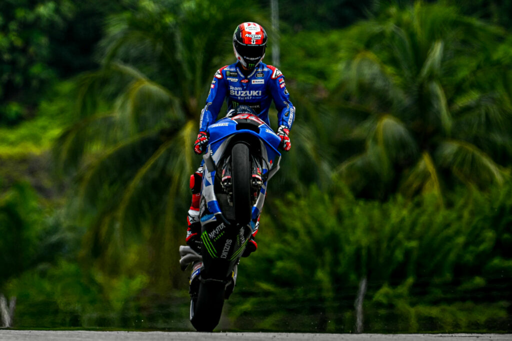 Alex Rins (42). Photo courtesy Dorna.