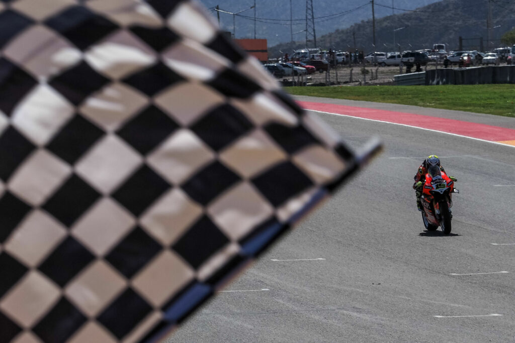 Alvaro Bautista (19). Photo courtesy Dorna.