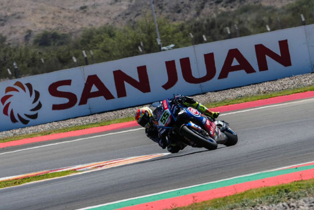 Andrea Locatelli (55). Photo courtesy Dorna.