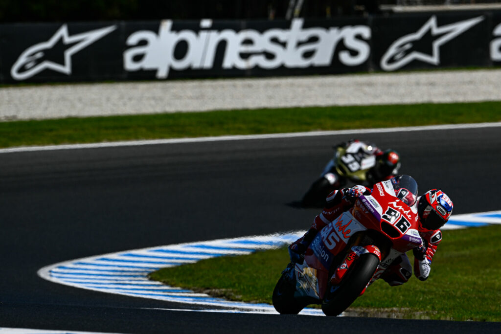 Jake Dixon (96). Photo courtesy Dorna.