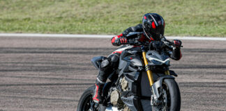 A 2023 Ducati Streetfighter V4 S. Photo courtesy Ducati.