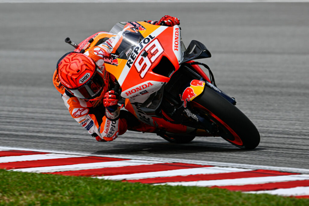 Marc Marquez (93). Photo courtesy Dorna.