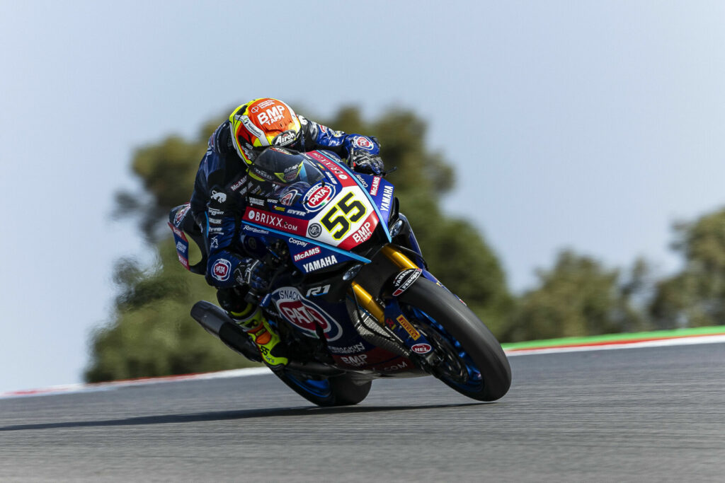 Andrea Locatelli (55). Photo courtesy Yamaha.