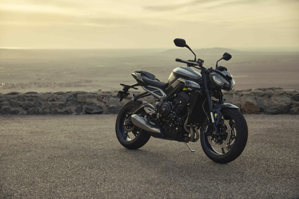 A 2024-model Triumph Street Triple R. Photo courtesy Triumph.