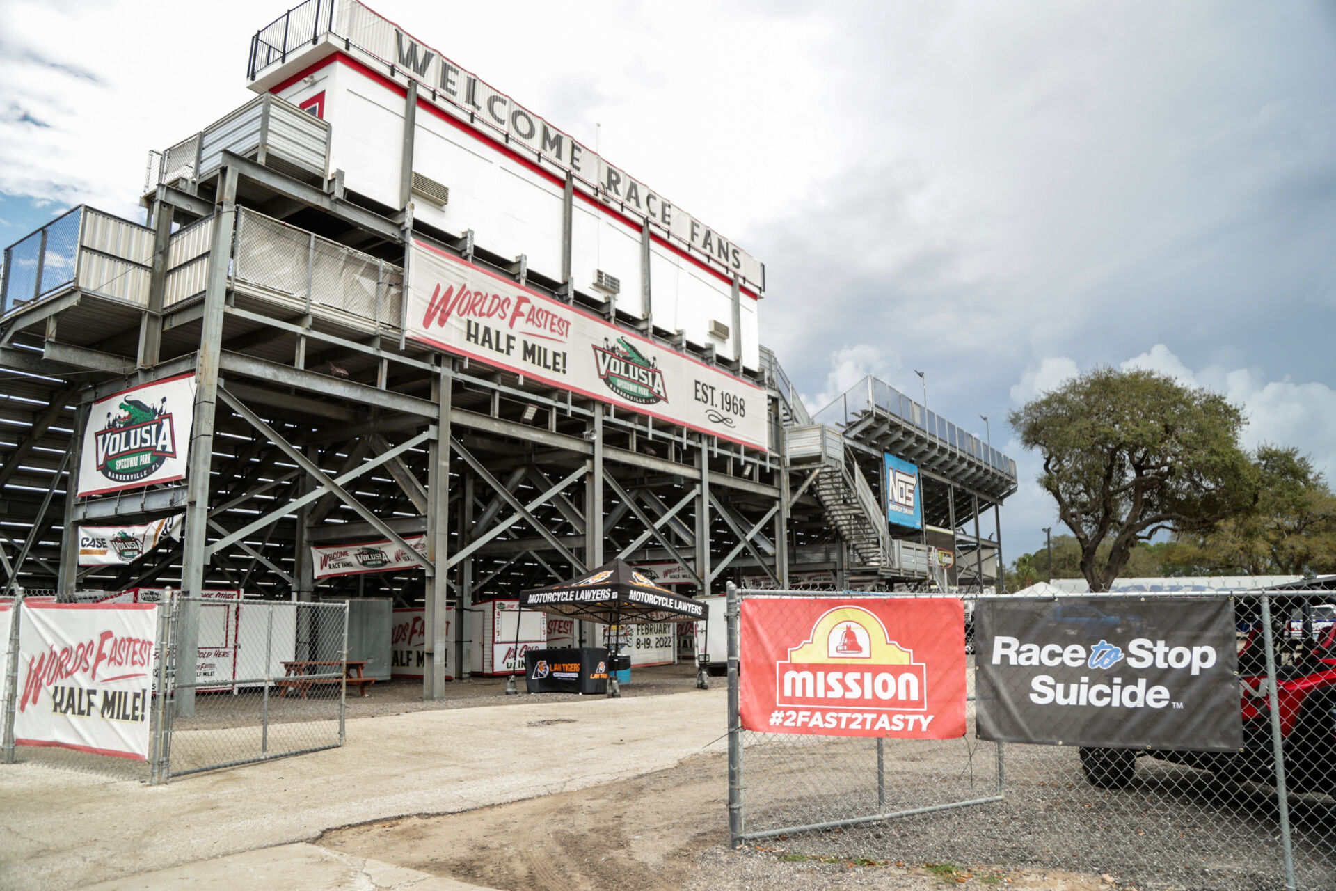 Volusia Speedway Park. Photo by Scott Hunter, courtesy AFT.