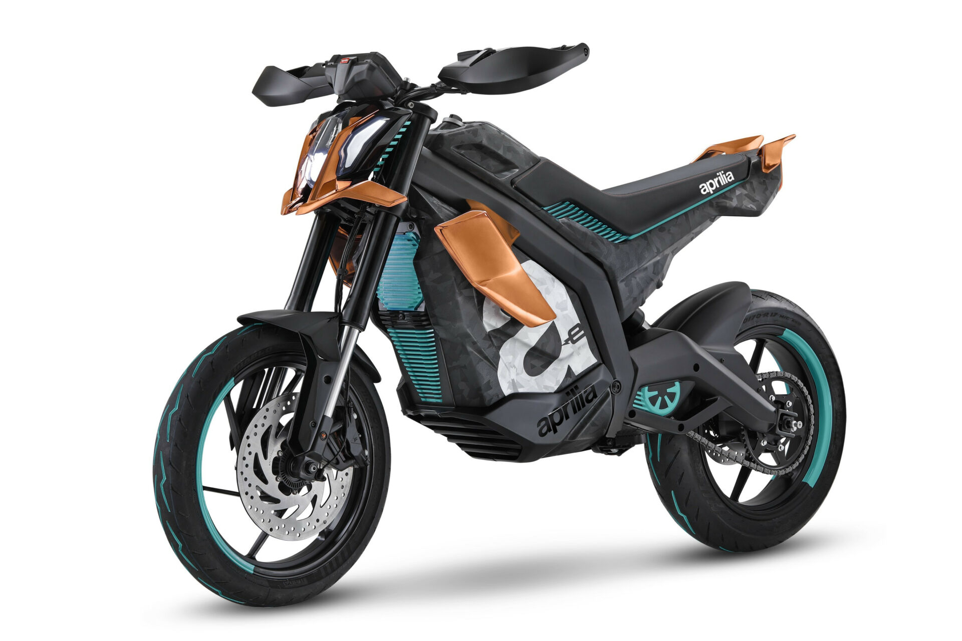 The Aprilia ELECTRICa electric motorcycle designed for young riders. Photo courtesy Aprilia.