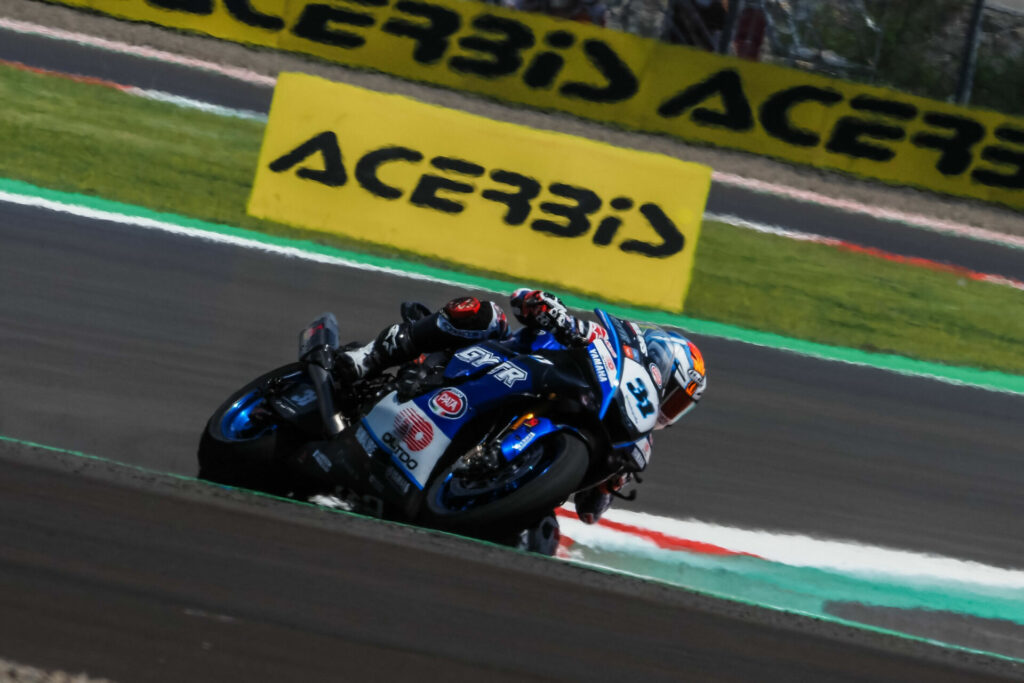 Garrett Gerloff (31). Photo courtesy Dorna.