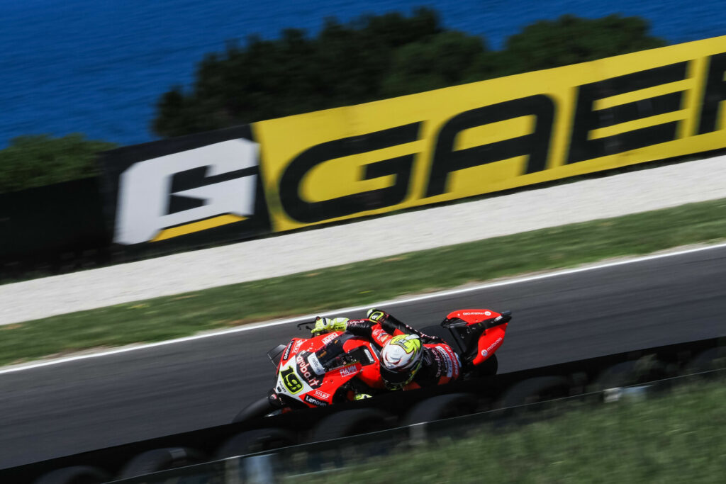 Alvaro Bautista (19). Photo courtesy Dorna.