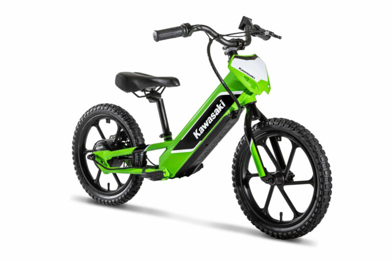 Flashback: Kawasaki Unveils “Elektrode” Electric Balance Bike For Kids