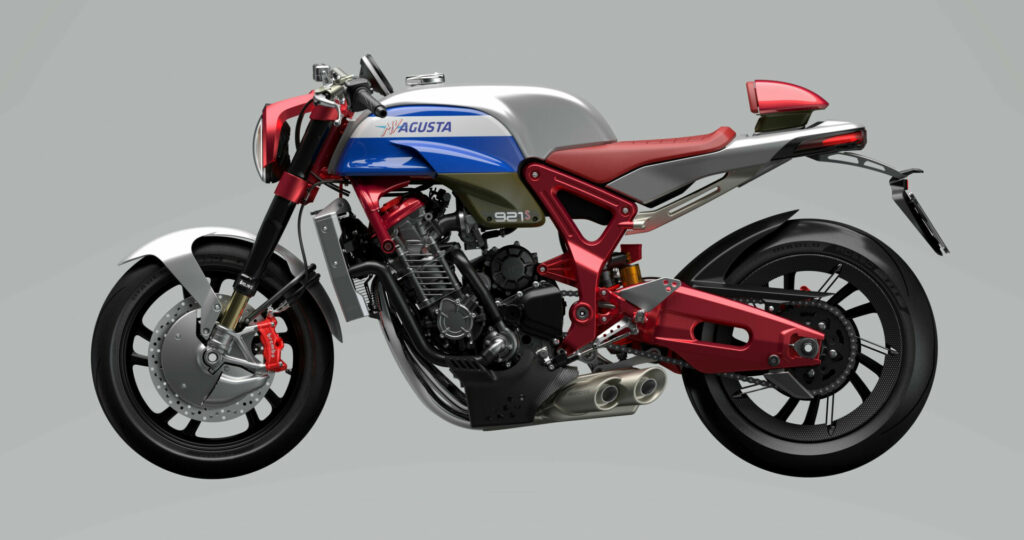 A rendering of MV Agusta's Brutale 921 S concept bike. Image courtesy MV Agusta.