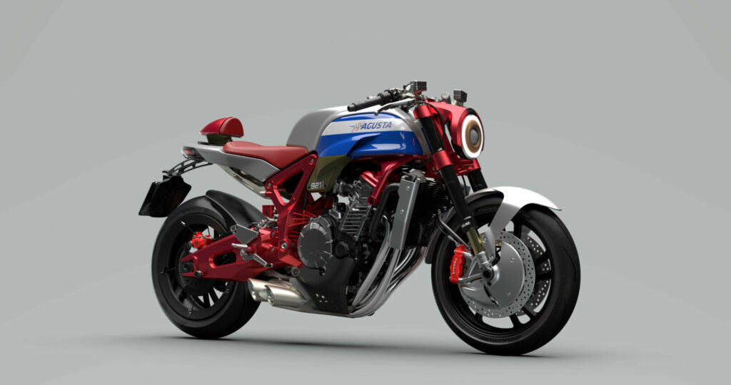 A rendering of MV Agusta's Brutale 921 S concept bike. Image courtesy MV Agusta.