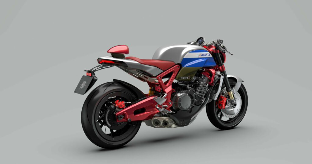 A rendering of MV Agusta's Brutale 921 S concept bike. Image courtesy MV Agusta.