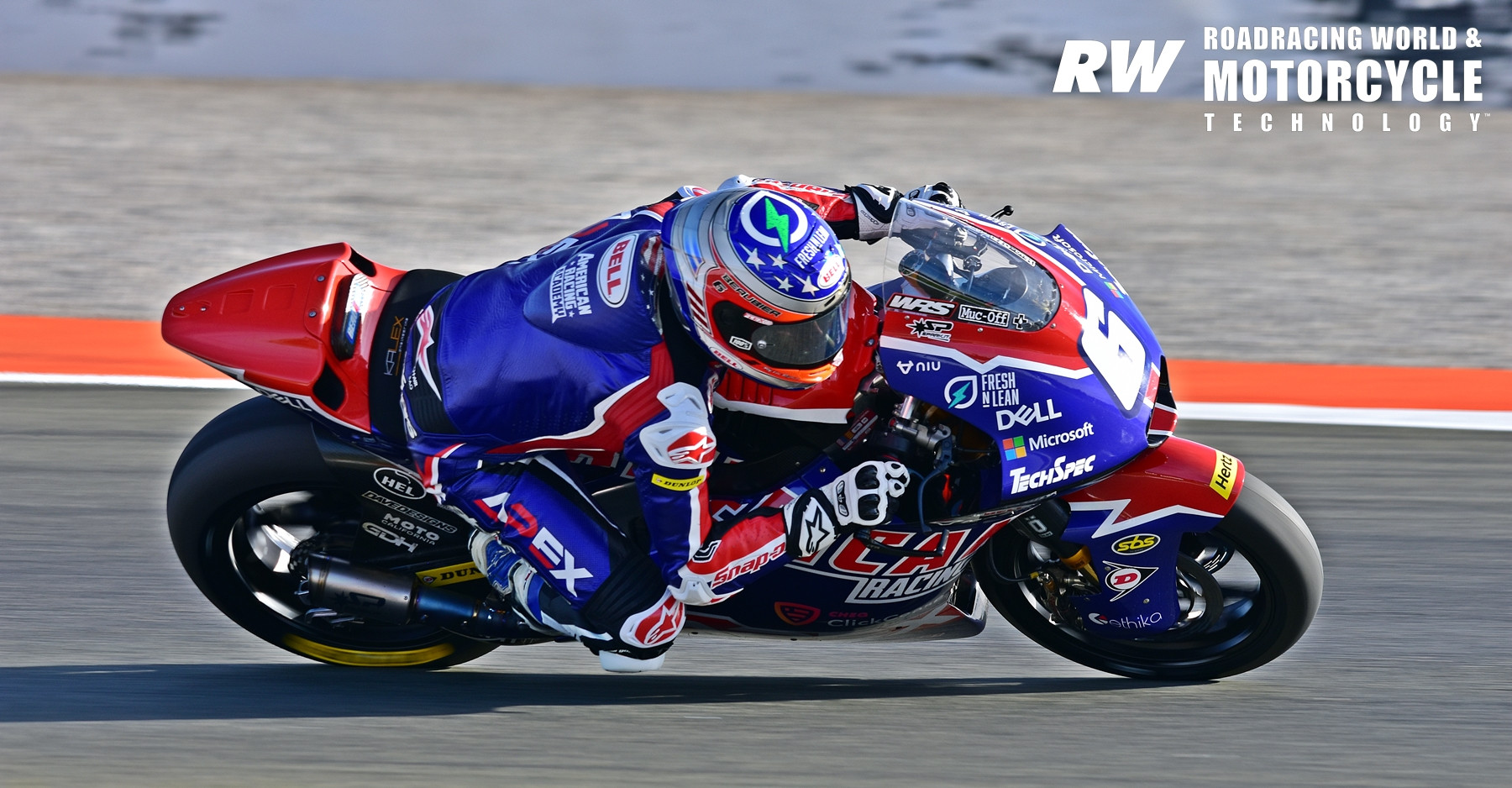 Cameron Beaubier (6) was eighth in the second Free Practice session on Friday and finished the day eighth overall. Beaubier started the day strongly, finishing third in the Free Practice One. Photo by Michael Gougis.