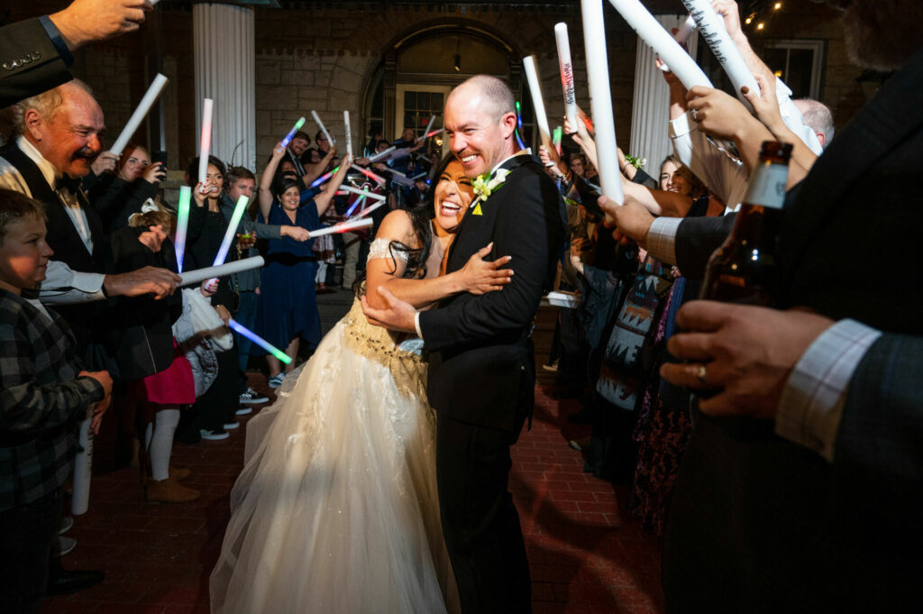 Newlyweds Cory West and Patricia Fernandez. Photo courtesy Patricia Fernandez.