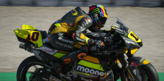 Luca Marini (10). Photo courtesy Dorna.