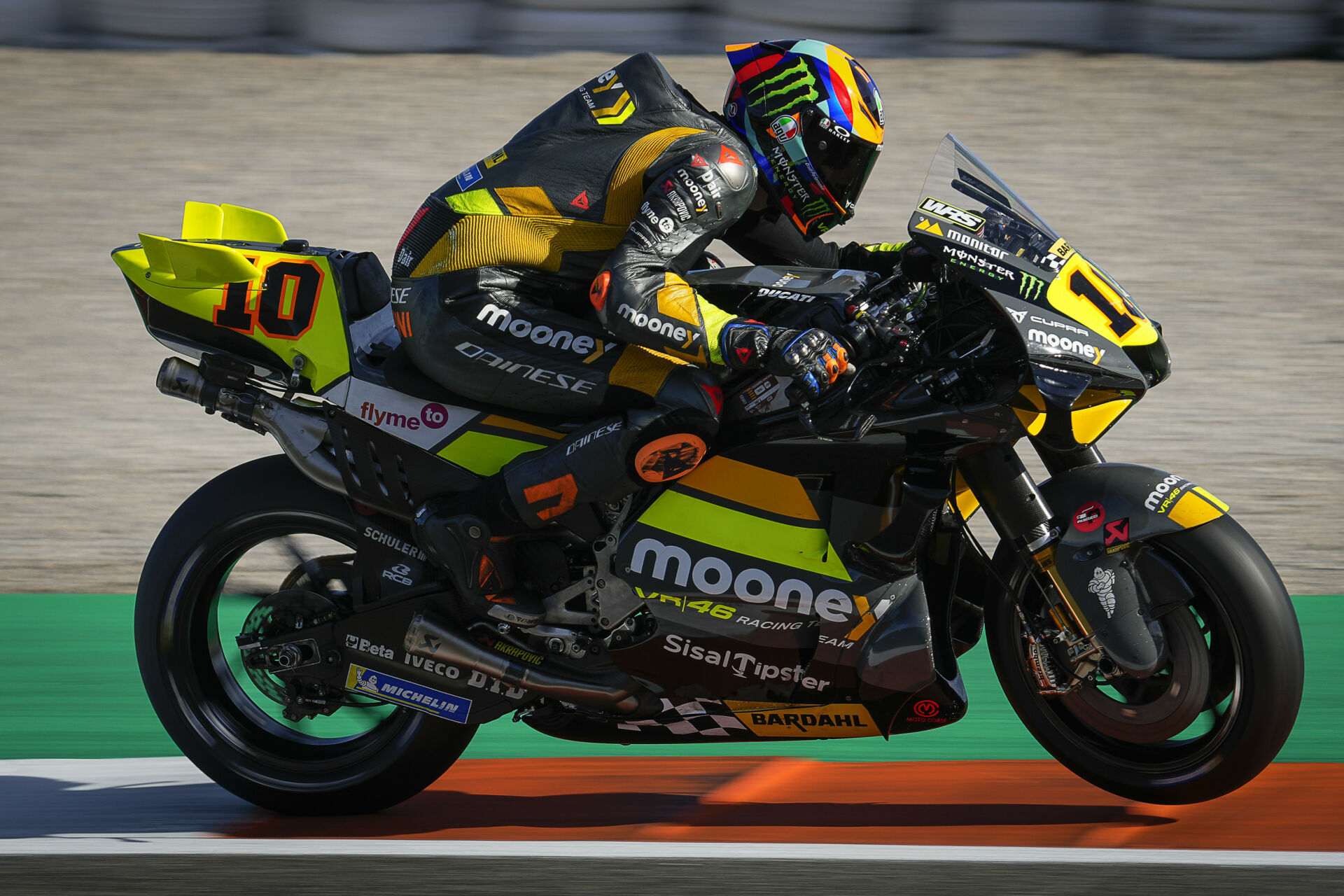 Luca Marini (10). Photo courtesy Dorna.