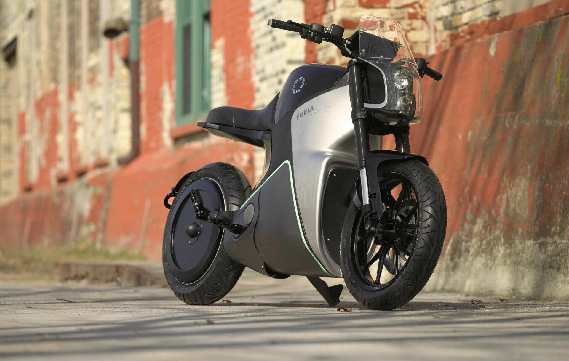 A Fuell Fllow electric motorcycle. Photo courtesy Fuell.