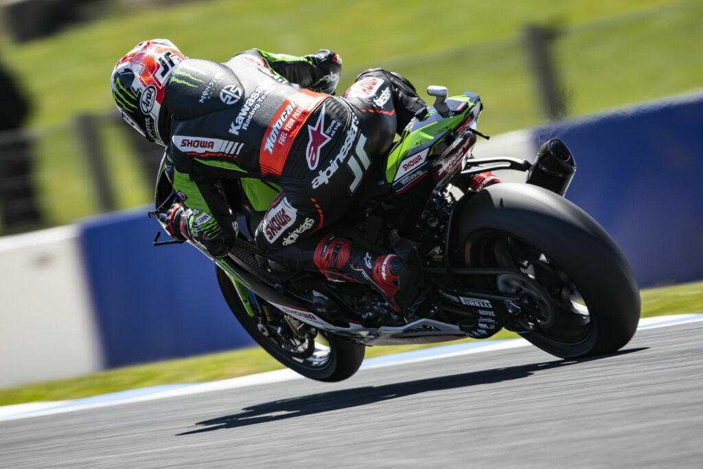 Jonathan Rea (65). Photo courtesy Kawasaki.