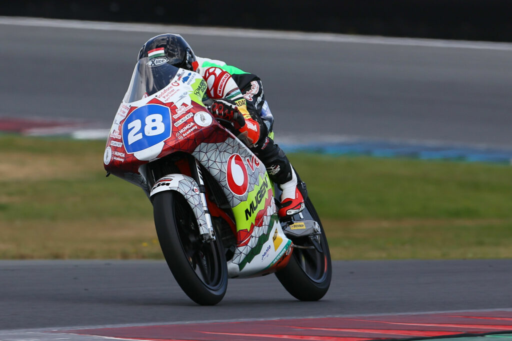 Kevin Farkas (28). Photo courtesy Northern Talent Cup.